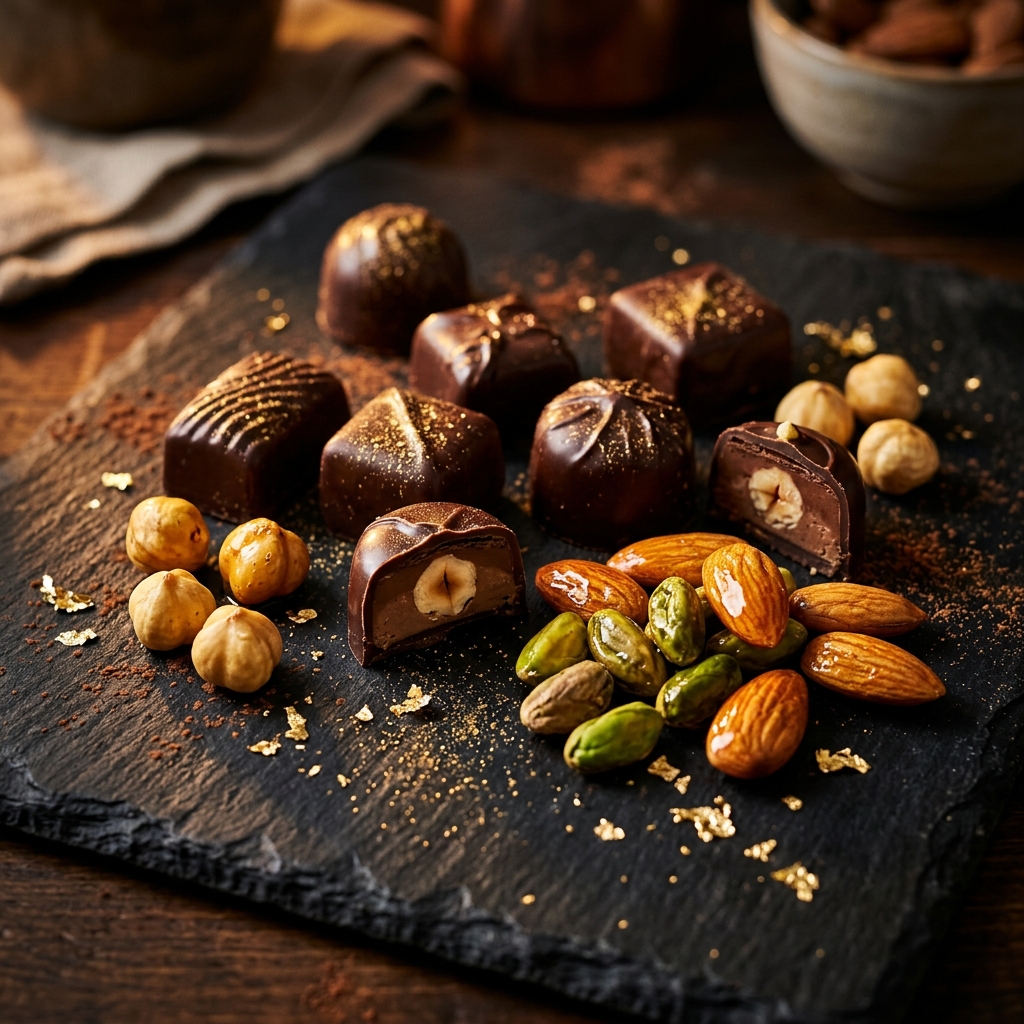 Ybo Delights chocolate and nuts curation